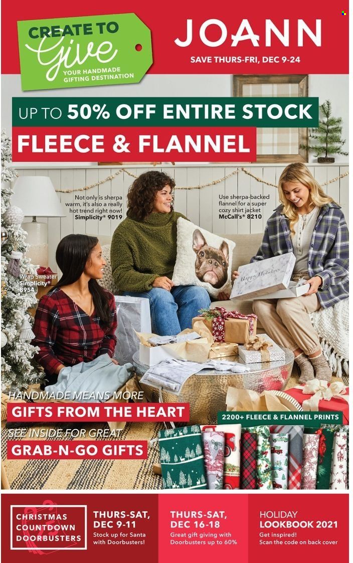 JOANN Weekly Ad Flyer December 9 to December 16