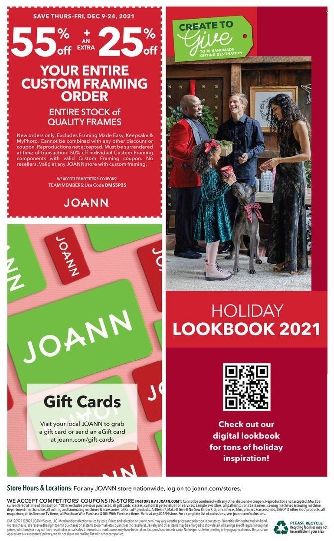 JOANN Weekly Ad Flyer December 9 to December 16