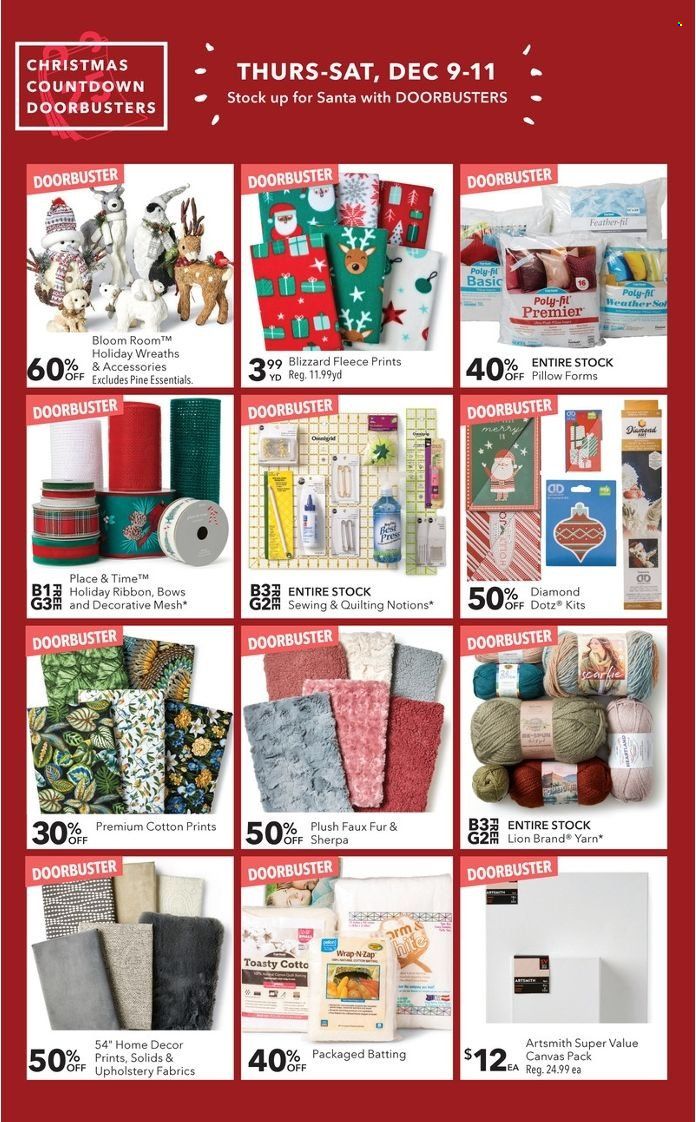 JOANN Weekly Ad Flyer December 9 to December 16