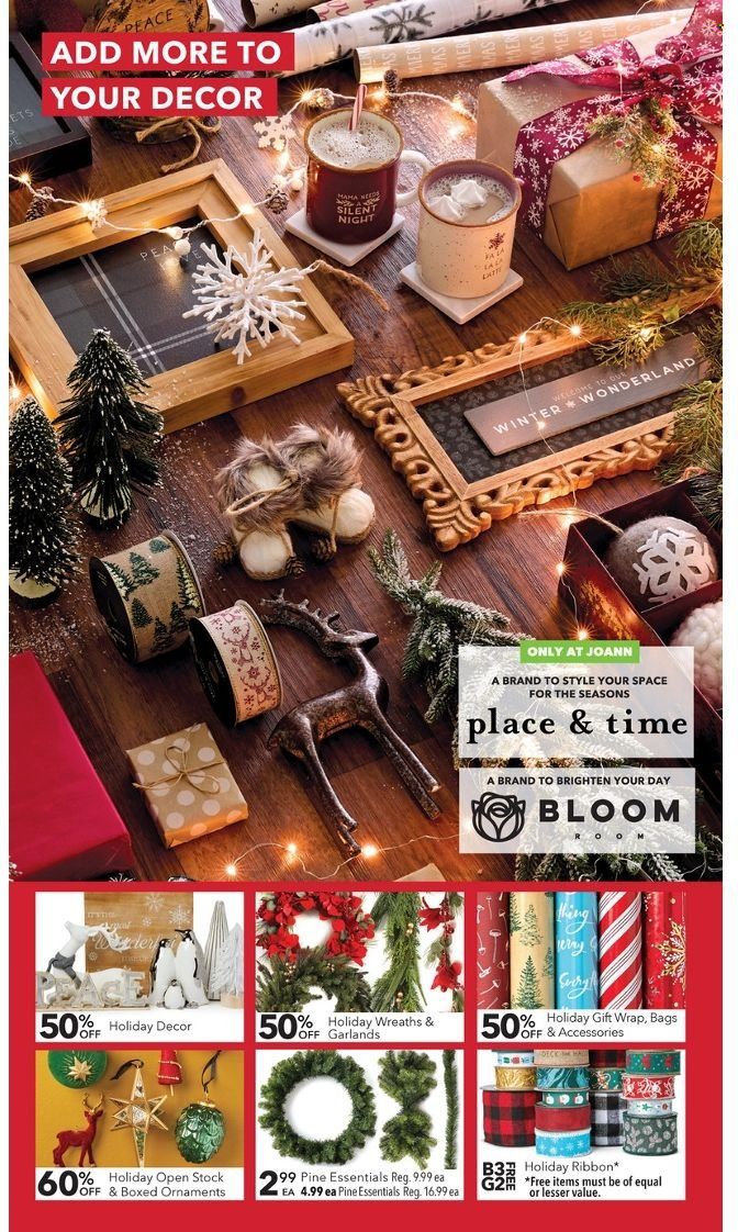 JOANN Weekly Ad Flyer December 9 to December 16