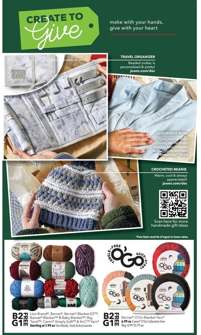 JOANN Weekly Ad Flyer December 9 to December 16