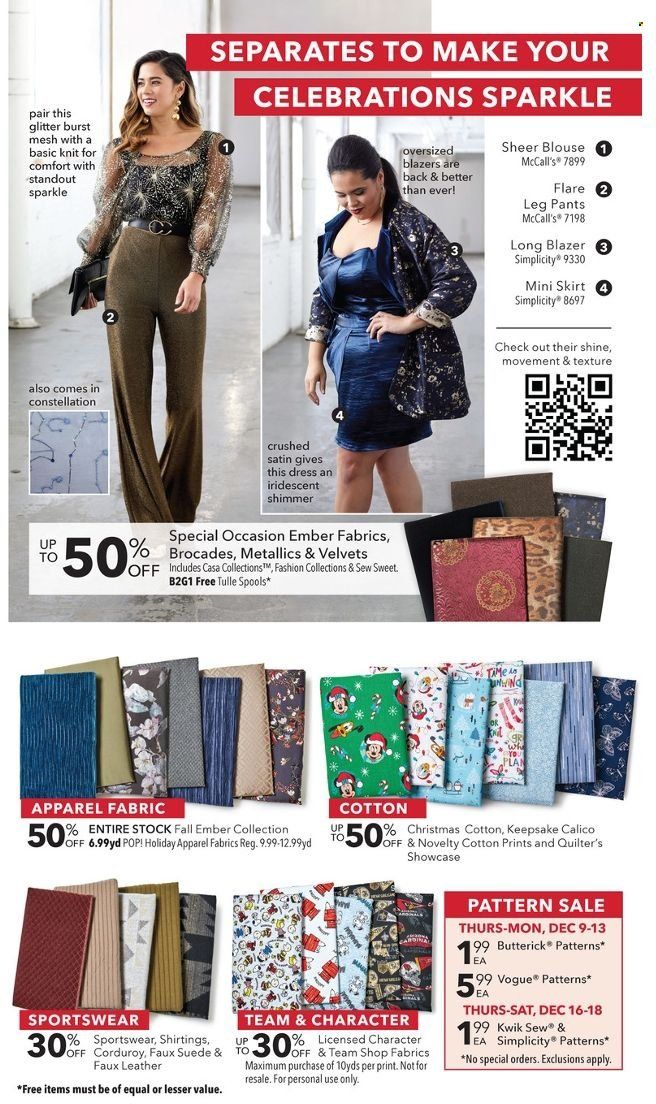 JOANN Weekly Ad Flyer December 9 to December 16