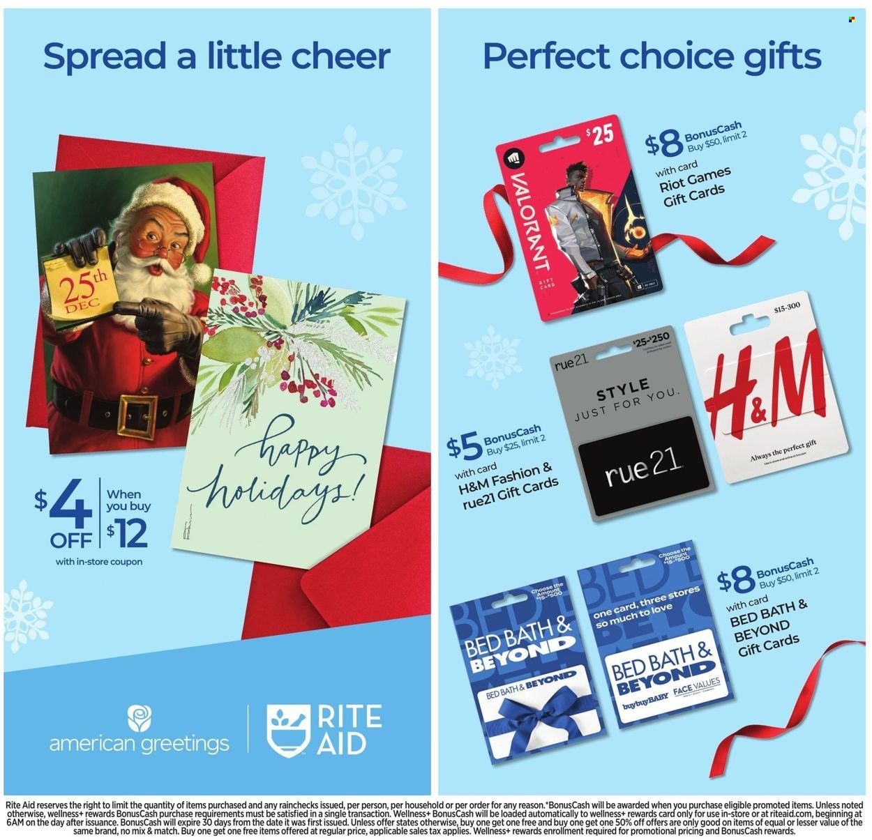 RITE AID Weekly Ad Flyer December 9 to December 16