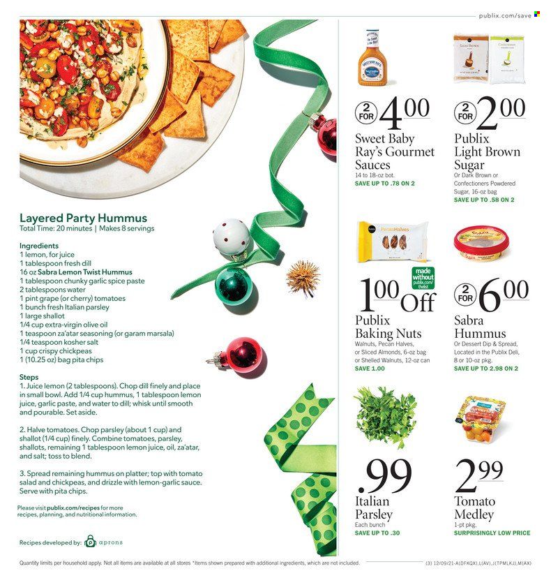 Publix (AL, FL, GA, NC, SC, TN) Weekly Ad Flyer December 9 to December 16