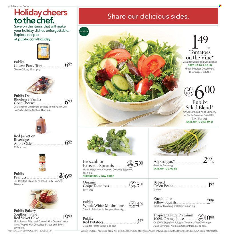 Publix (AL, FL, GA, NC, SC, TN) Weekly Ad Flyer December 9 to December 16