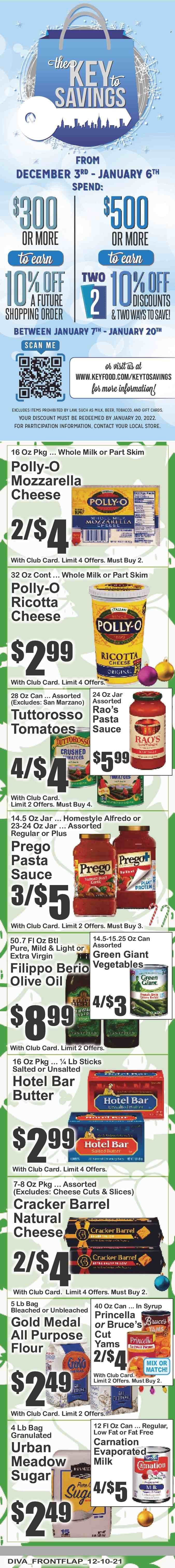 Key Food (NY) Weekly Ad Flyer December 9 to December 16