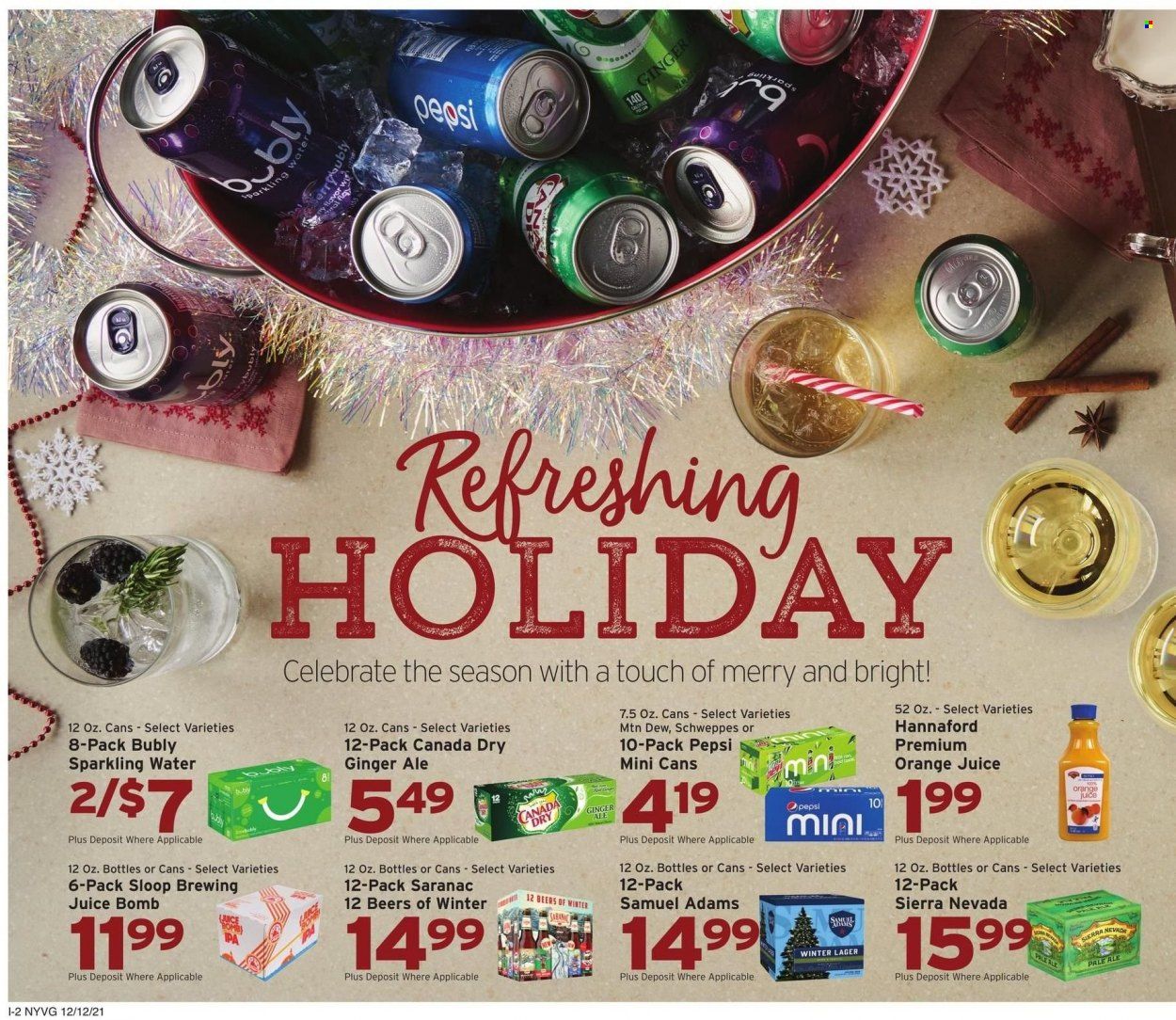 Hannaford (NY) Weekly Ad Flyer December 11 to December 18