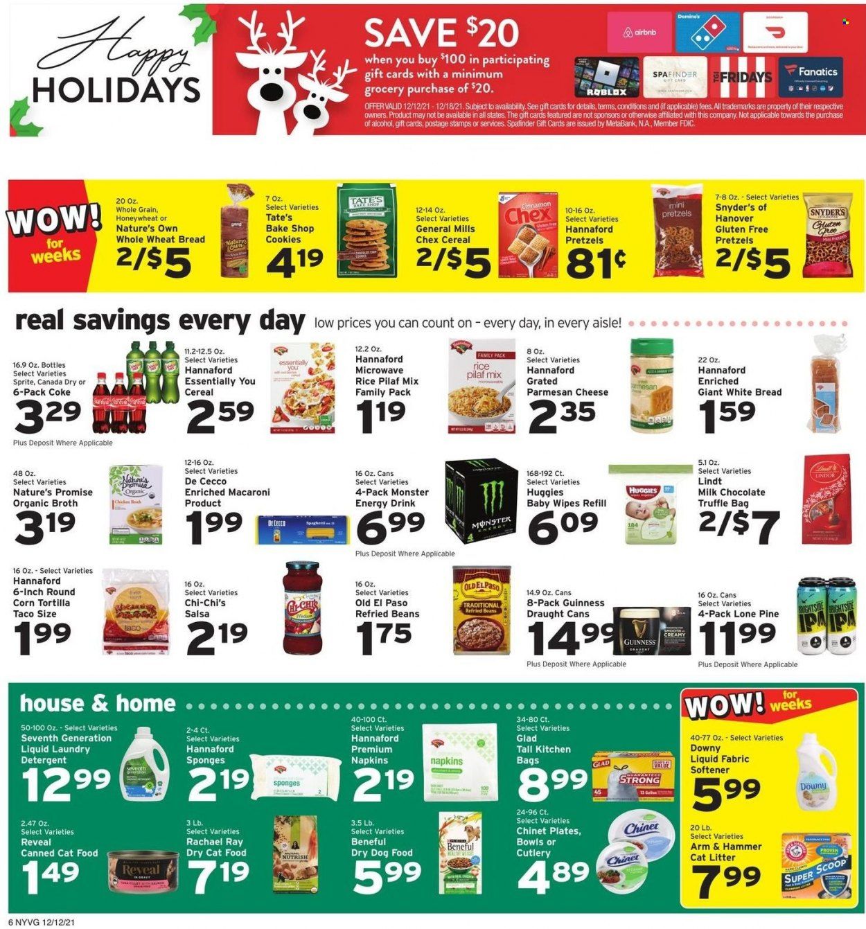 Hannaford (NY) Weekly Ad Flyer December 11 to December 18