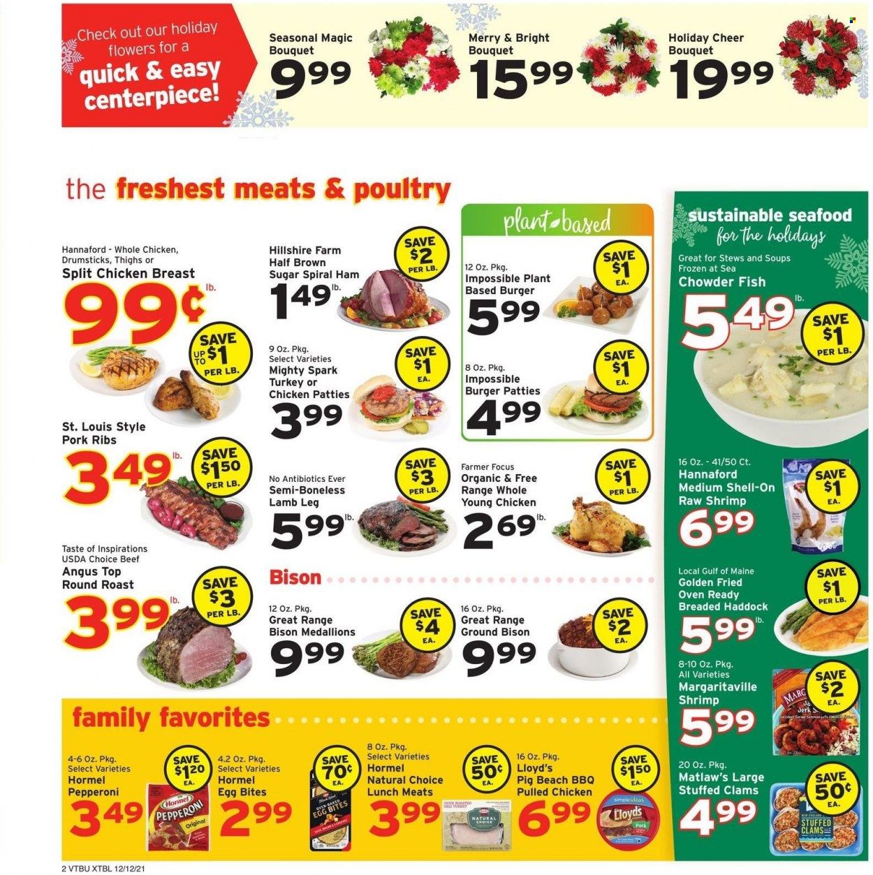Hannaford (VT) Weekly Ad Flyer December 11 to December 18