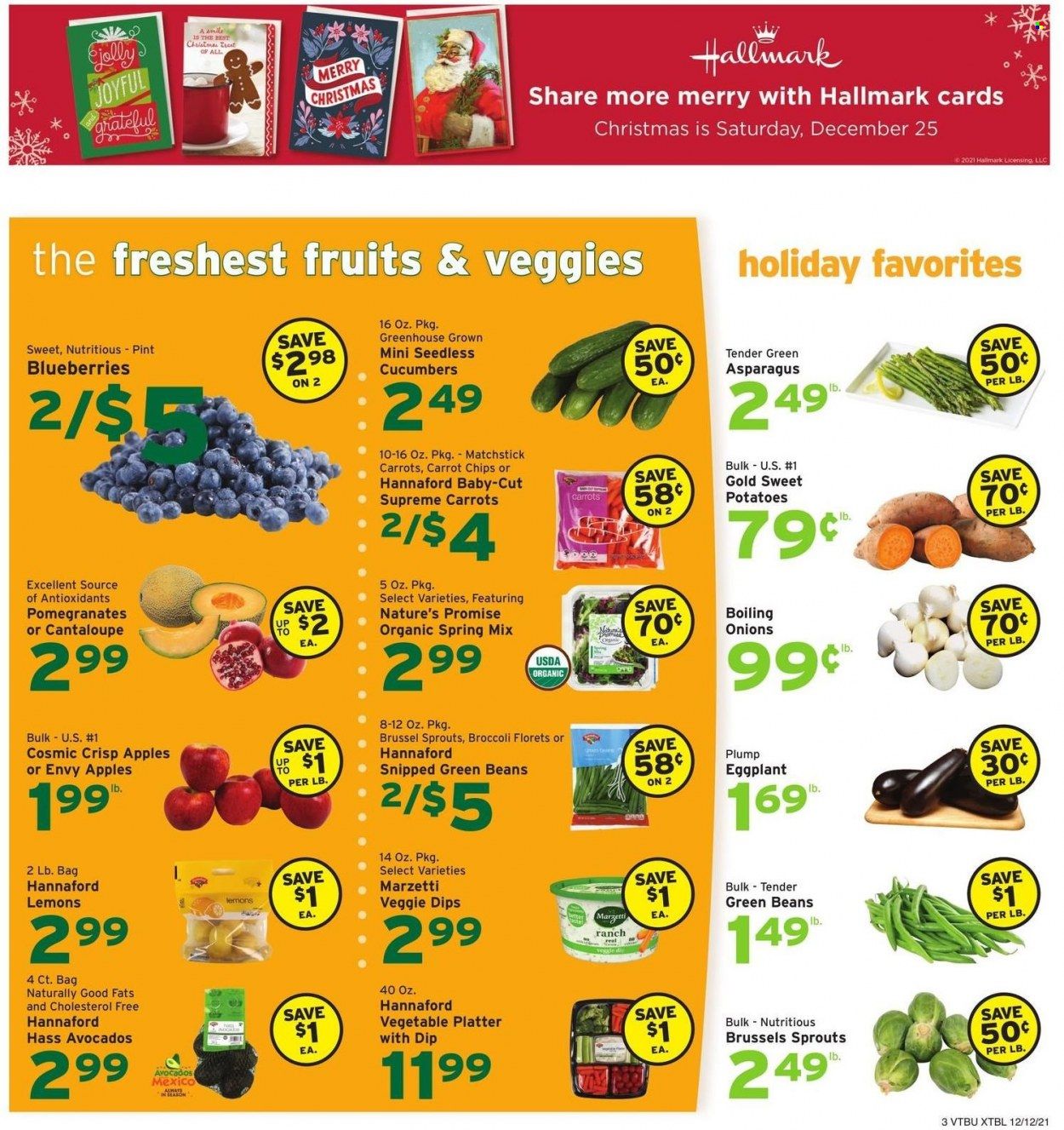 Hannaford (VT) Weekly Ad Flyer December 11 to December 18