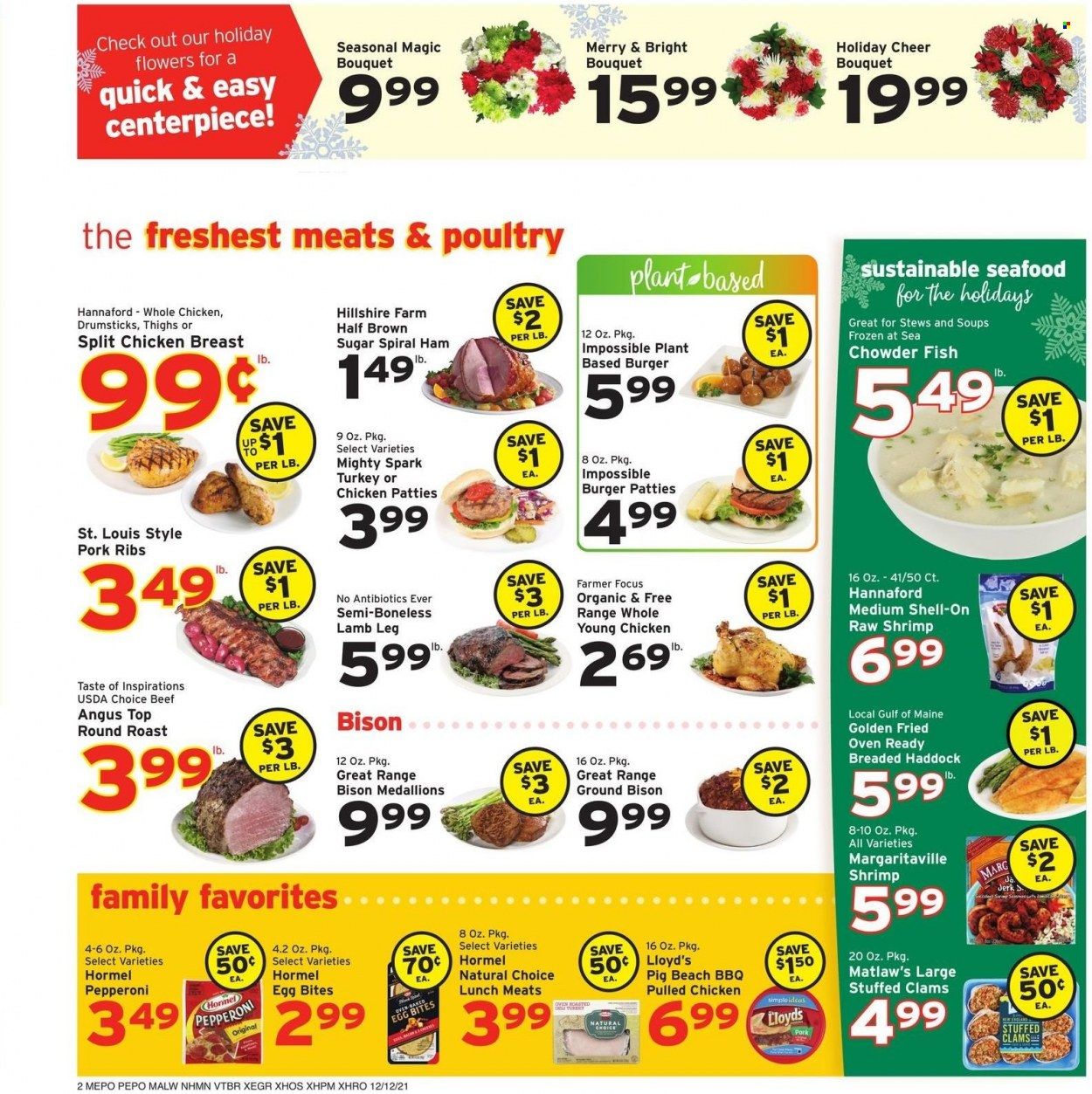 Hannaford (MA) Weekly Ad Flyer December 11 to December 18