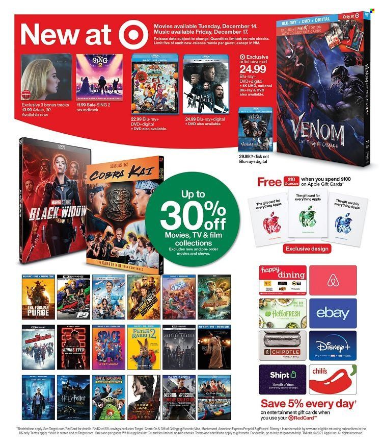 Target Weekly Ad Flyer December 11 to December 18