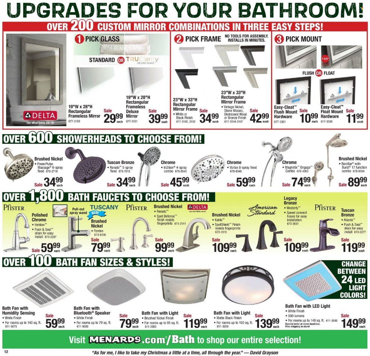 Menards Weekly Ad Flyer December 11 to December 18