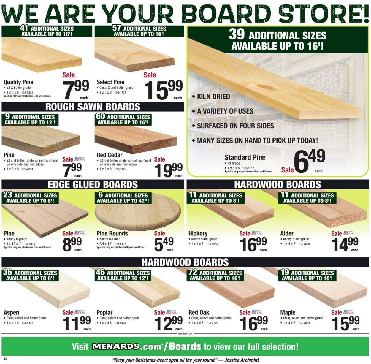 Menards Weekly Ad Flyer December 11 to December 18