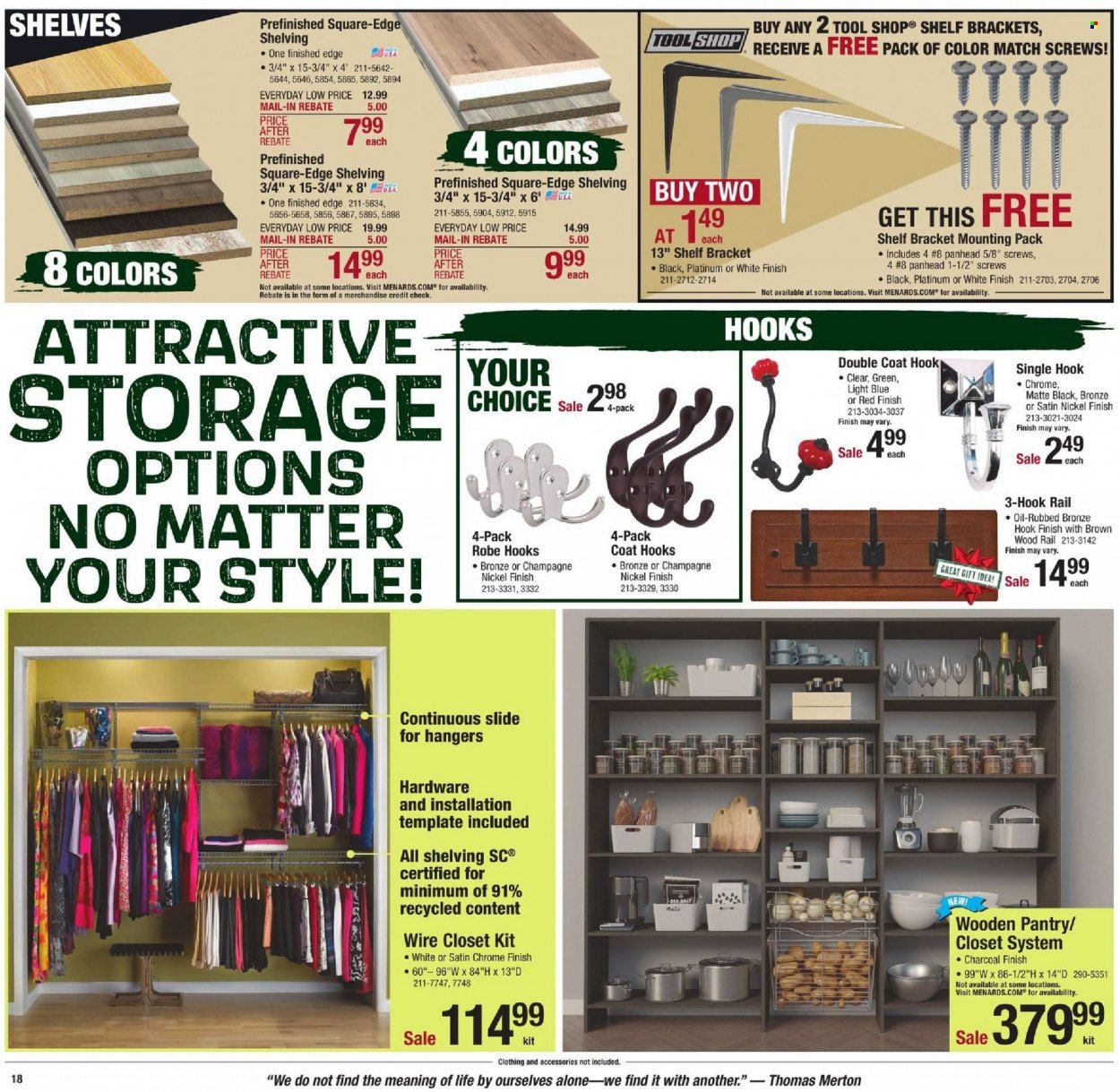 Menards Weekly Ad Flyer December 11 to December 18
