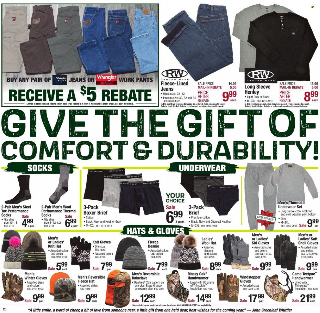 Menards Weekly Ad Flyer December 11 to December 18