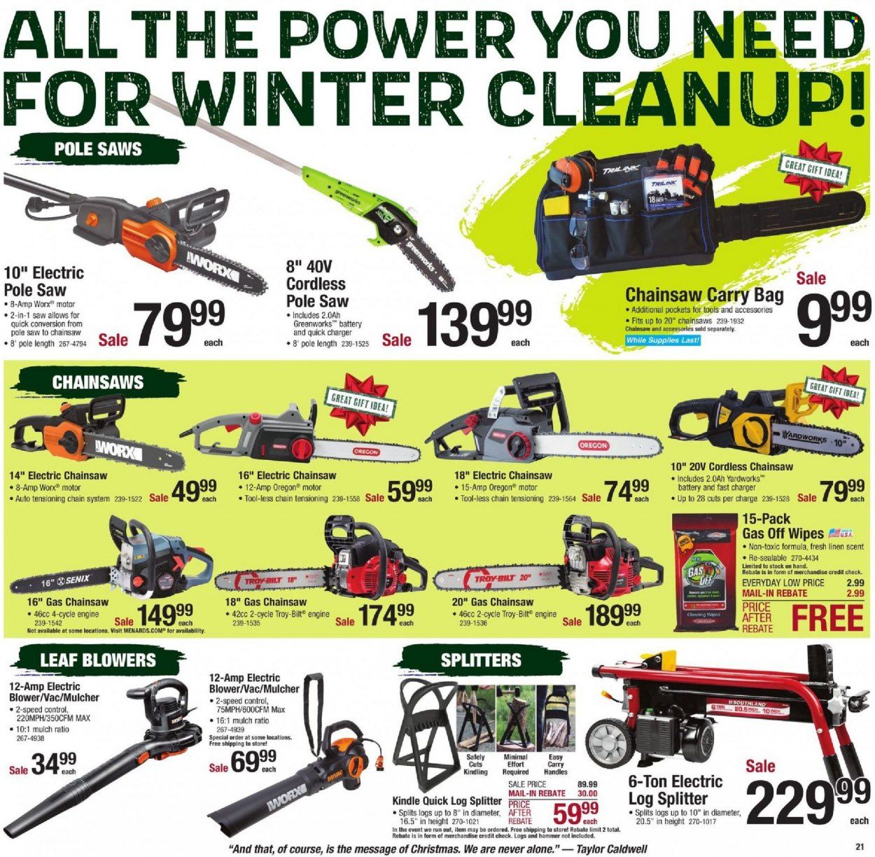 Menards Weekly Ad Flyer December 11 to December 18