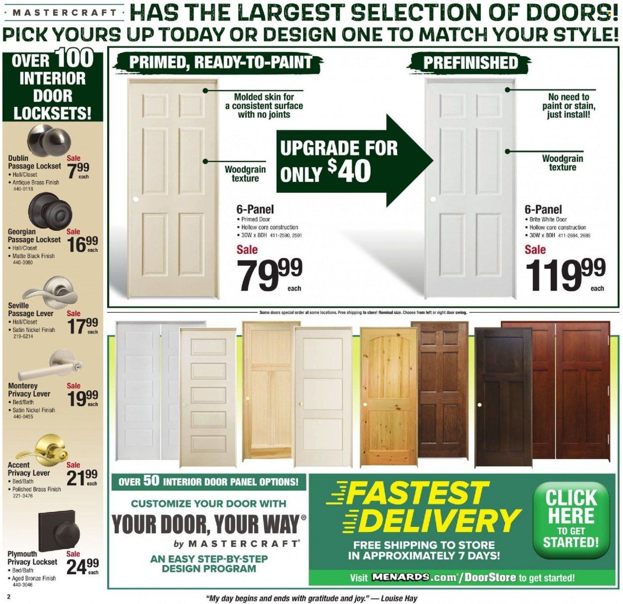 Menards Weekly Ad Flyer December 11 to December 18