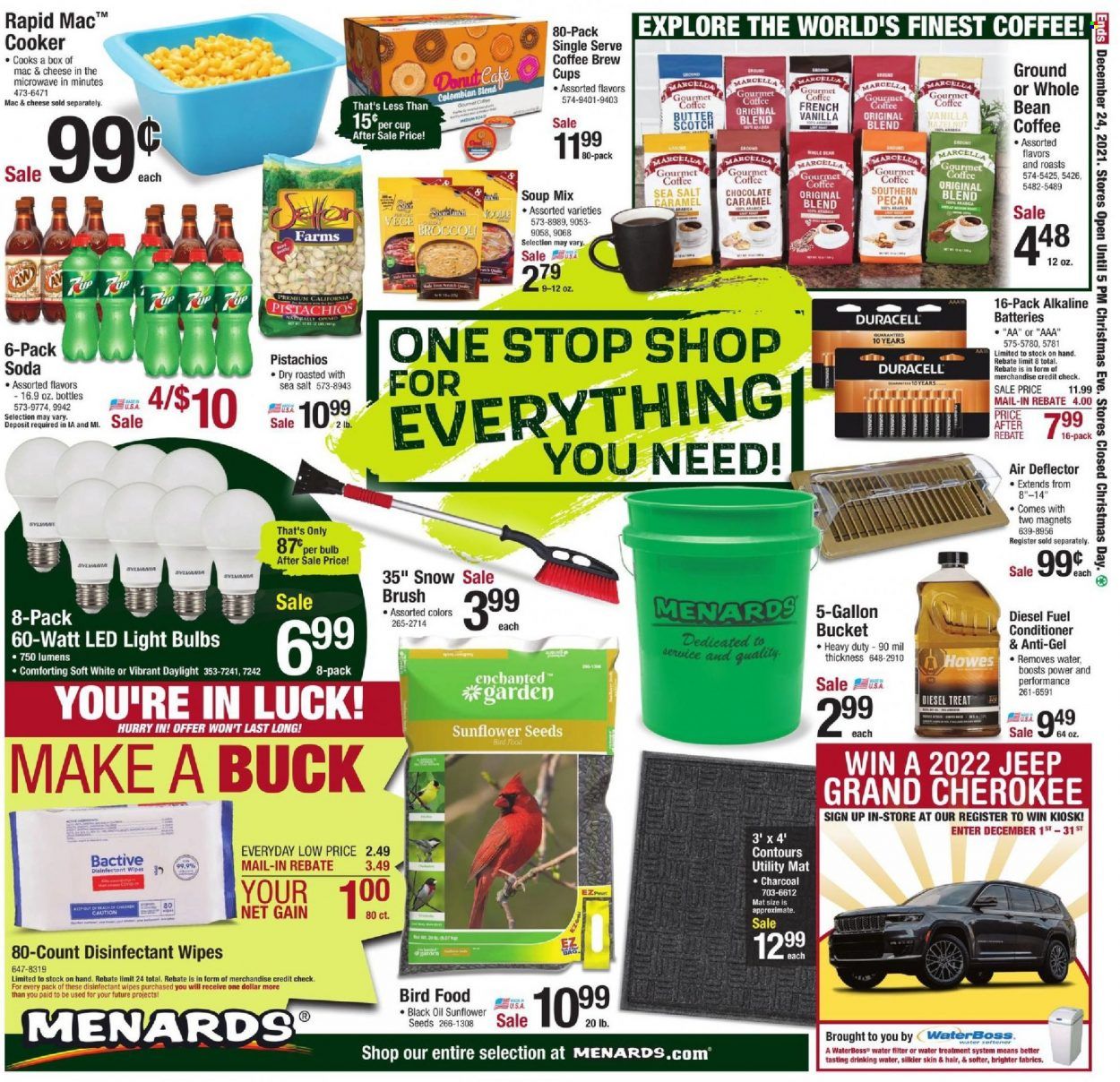 Menards Weekly Ad Flyer December 11 to December 18