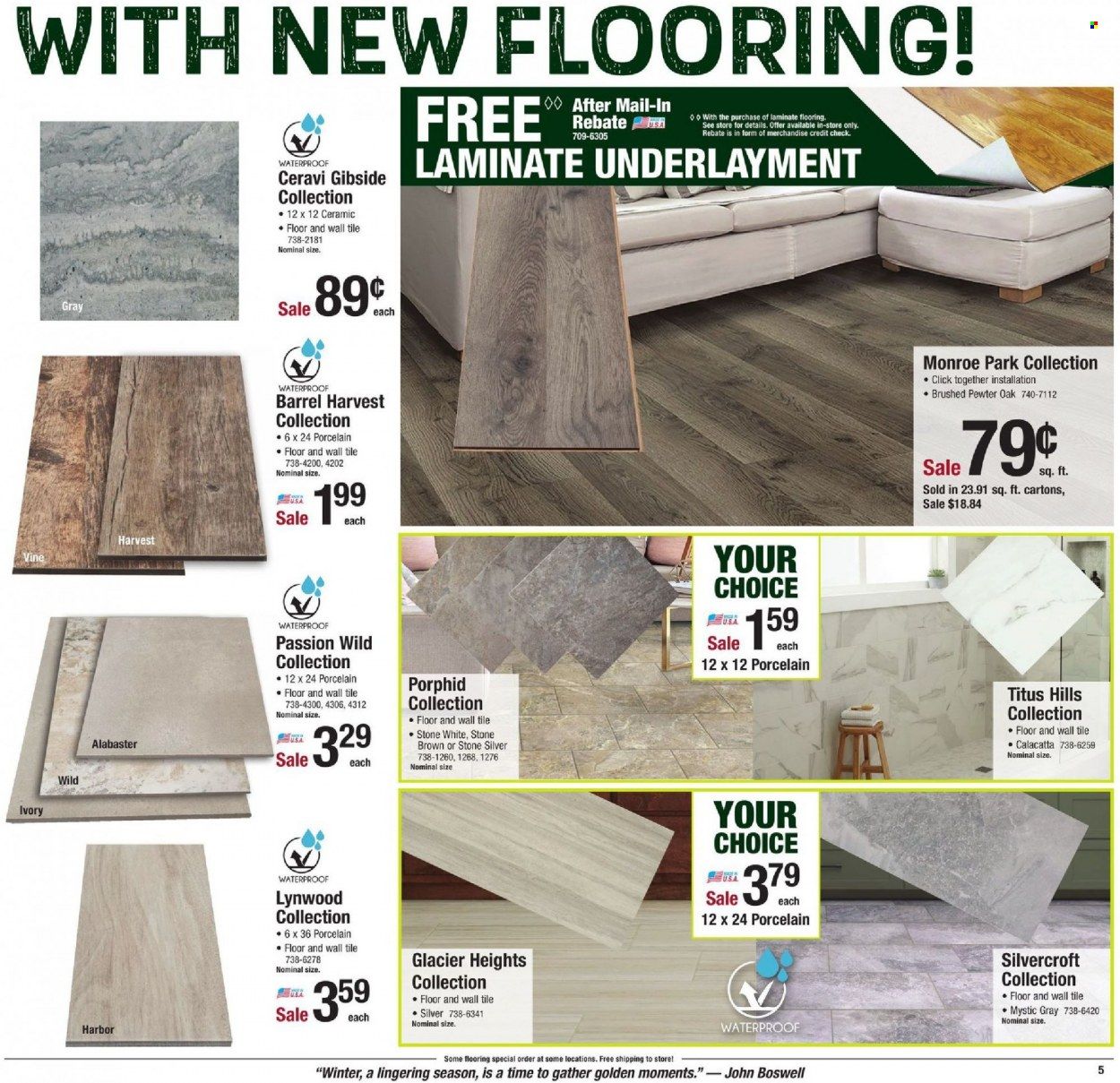 Menards Weekly Ad Flyer December 11 to December 18