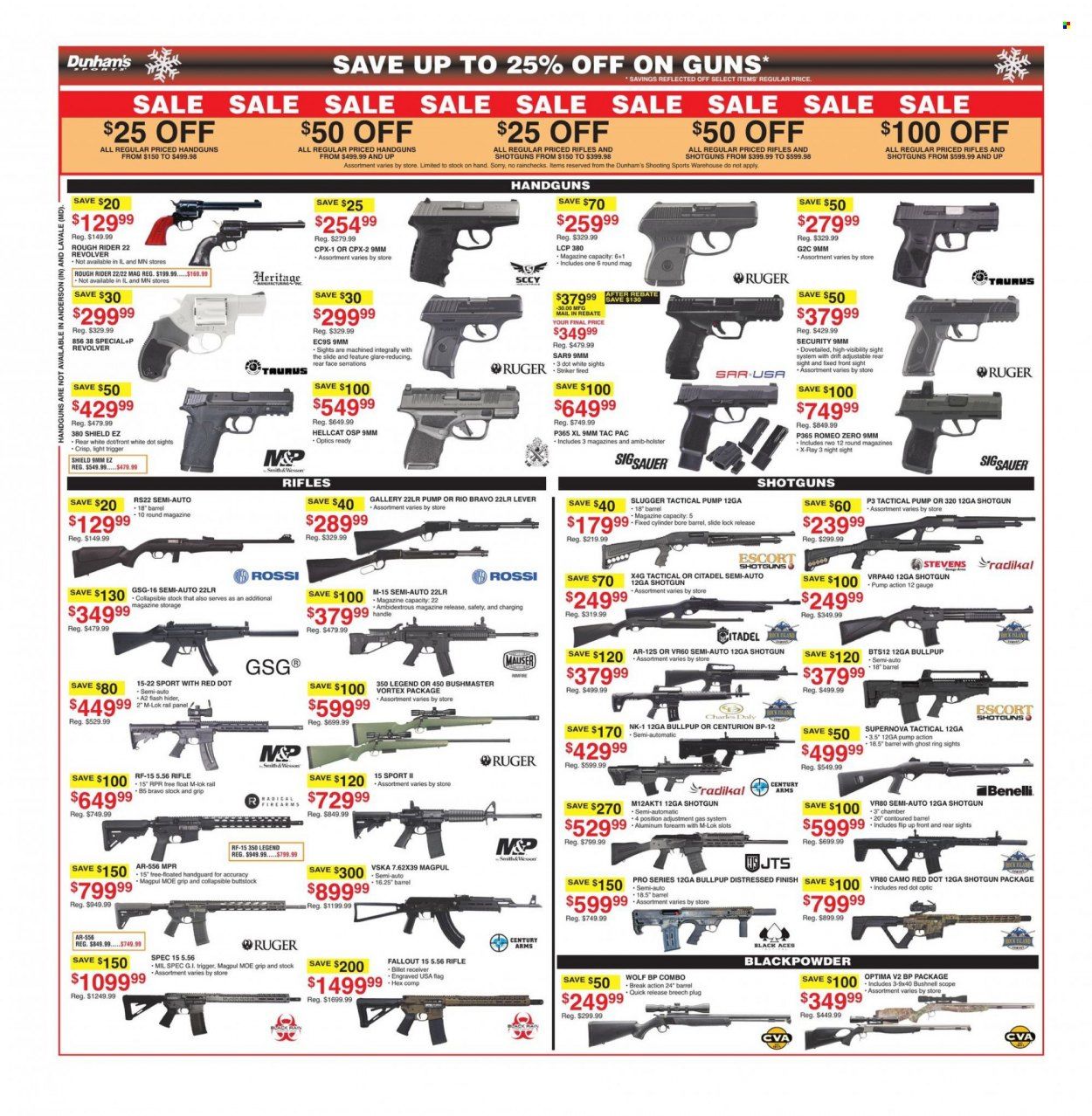 Dunham's Sports Weekly Ad Flyer December 11 to December 18