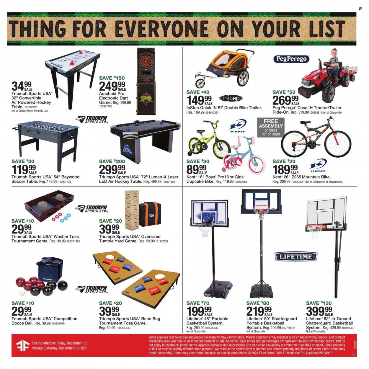 Fleet Farm (IA, MN, ND, WI) Weekly Ad Flyer December 11 to December 18