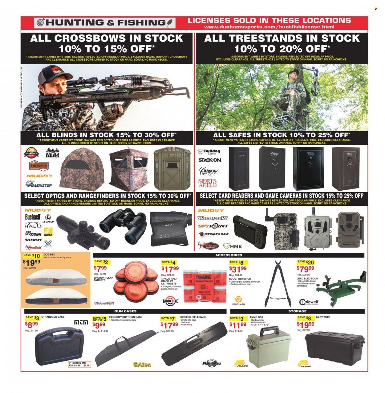 Dunham's Sports (MI, PA, WI) Weekly Ad Flyer December 11 to December 18