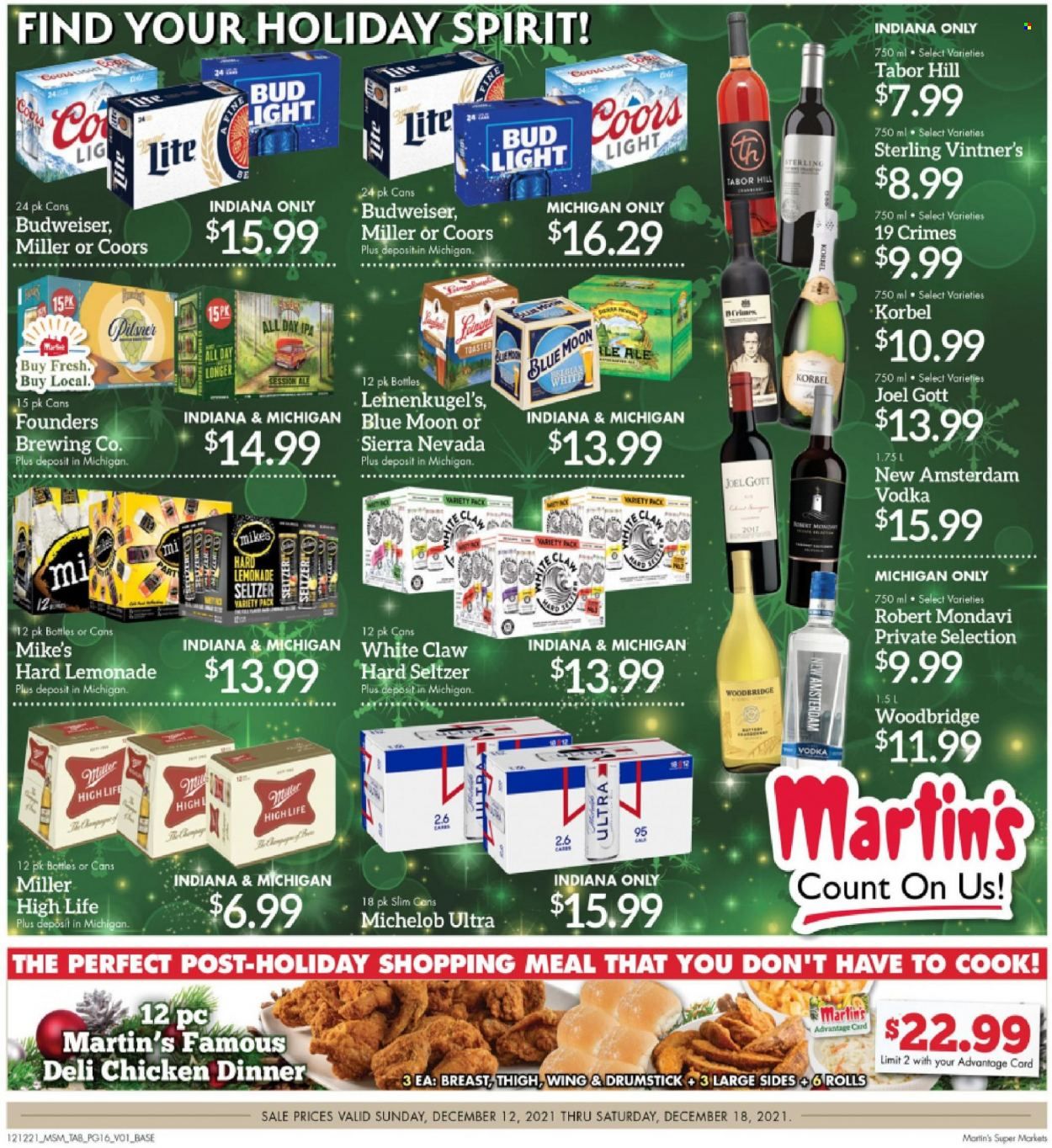 Martin’s (IN, MI) Weekly Ad Flyer December 11 to December 18