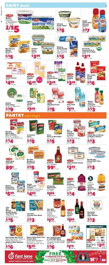 Family Fare (MI) Weekly Ad Flyer December 12 to December 19
