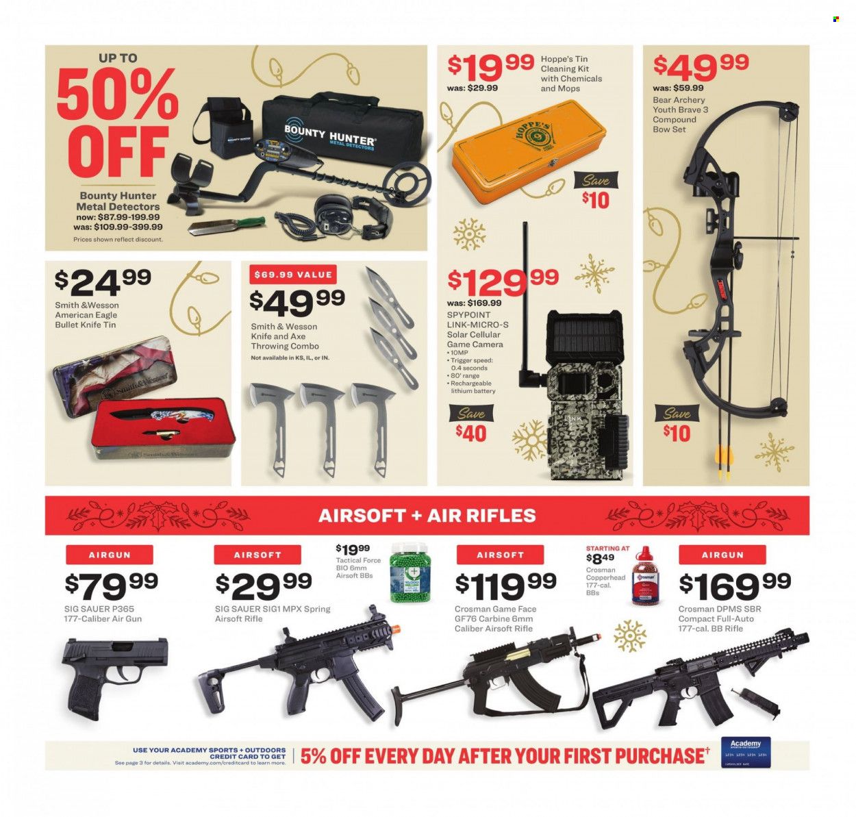 Academy Sports (AL, AR, GA, LA, MO, NC, SC, TN, TX) Weekly Ad Flyer December 12 to December 19