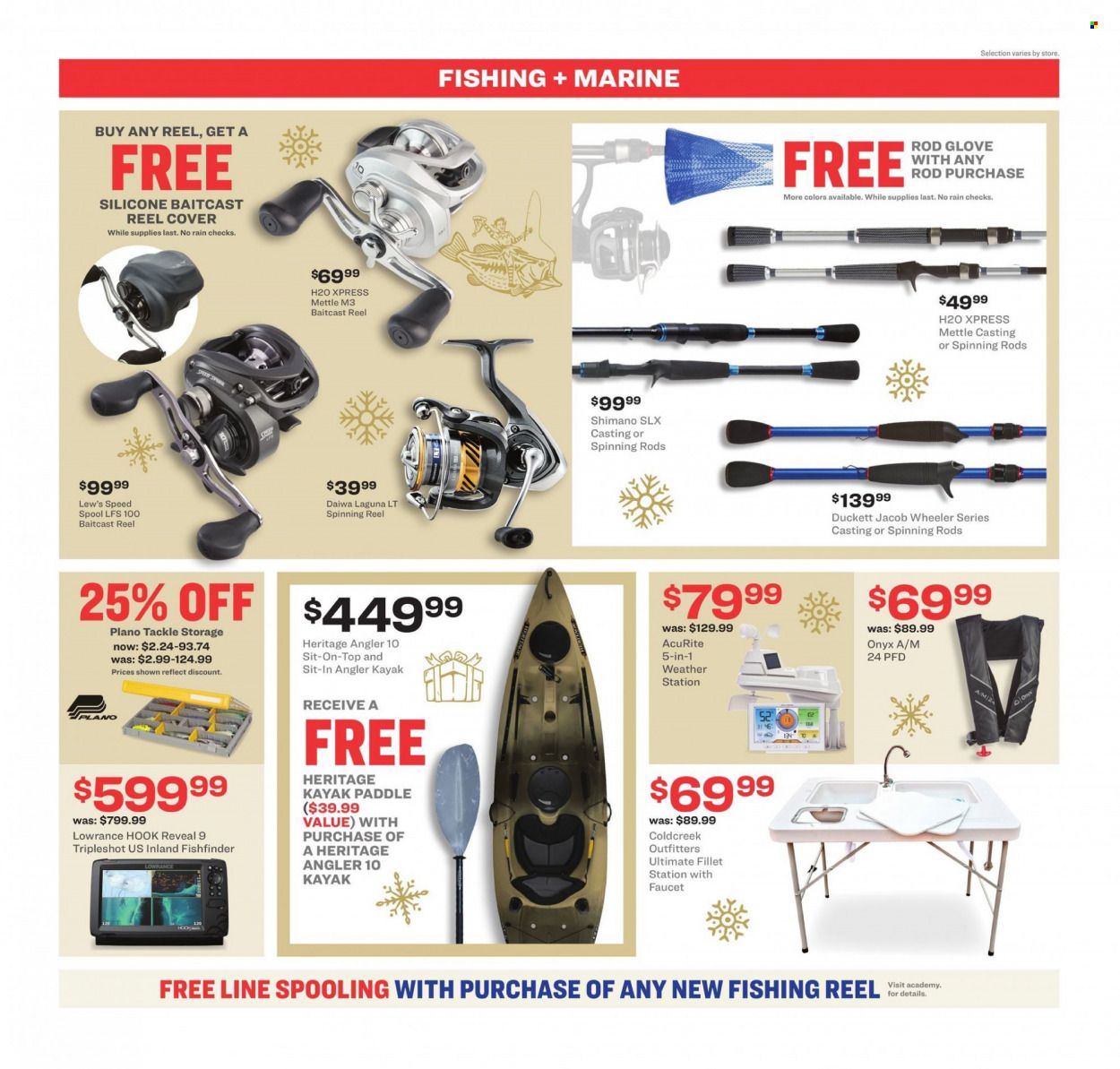 Academy Sports (AL, AR, GA, LA, MO, NC, SC, TN, TX) Weekly Ad Flyer December 12 to December 19