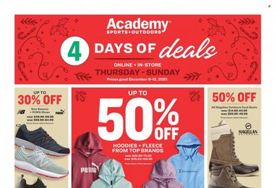 Academy Sports (AL, AR, GA, LA, MO, NC, SC, TN, TX) Weekly Ad Flyer December 12 to December 19