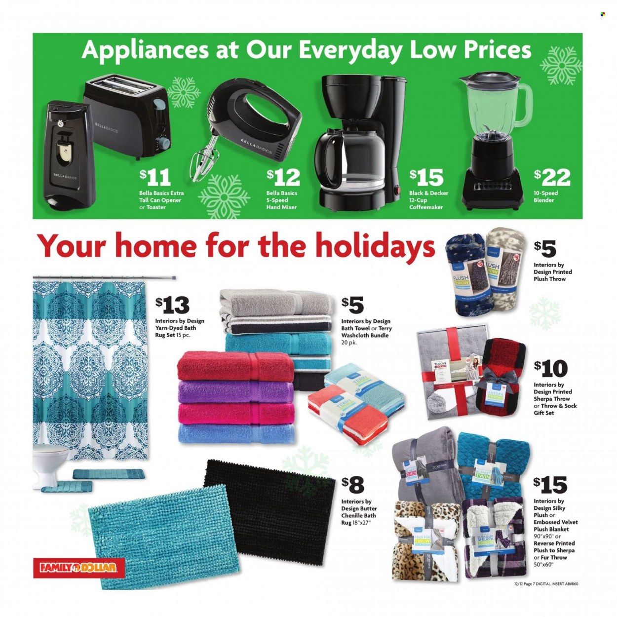 Family Dollar Weekly Ad Flyer December 12 to December 19