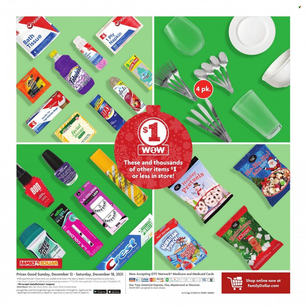 Family Dollar Weekly Ad Flyer December 12 to December 19