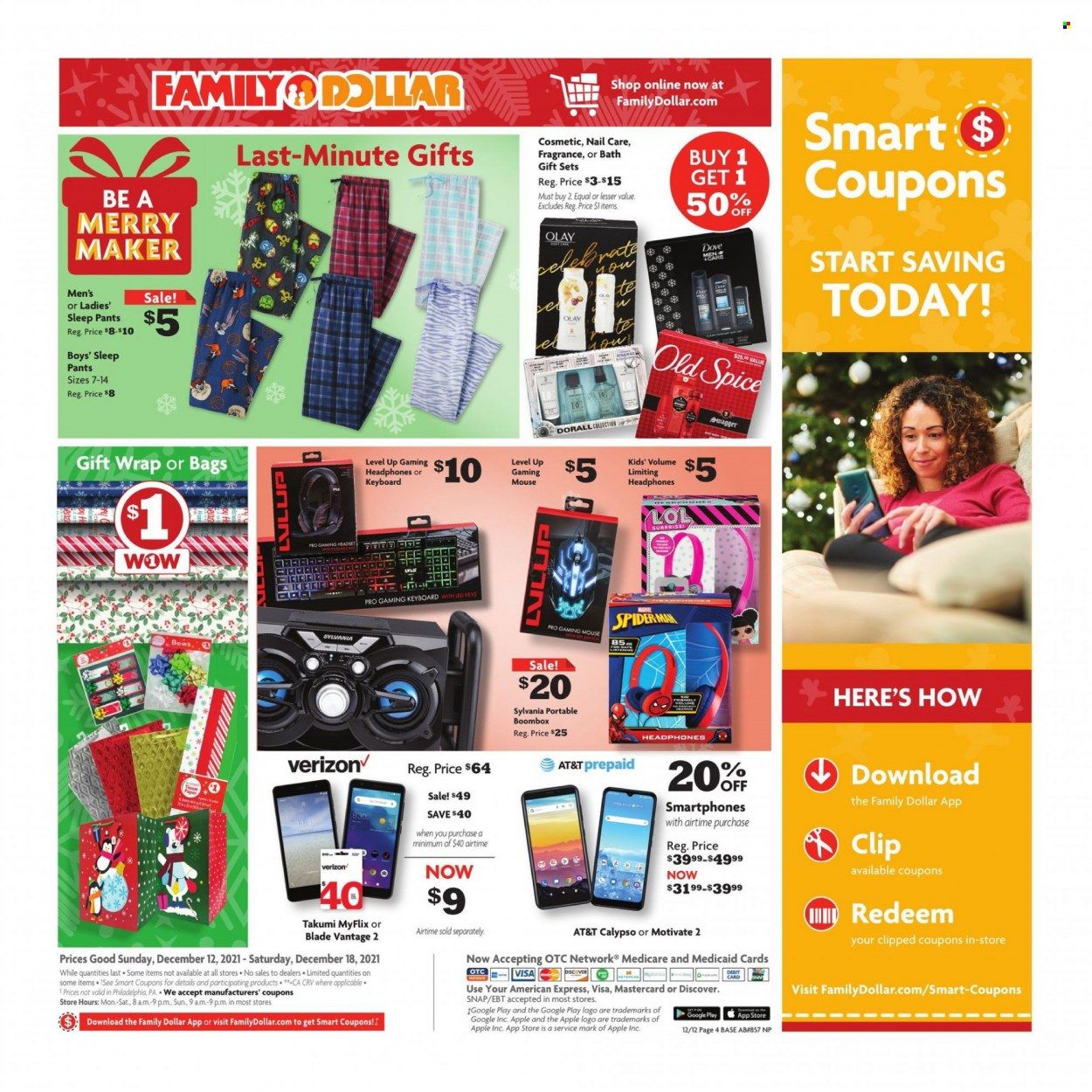 Family Dollar Weekly Ad Flyer December 12 to December 19
