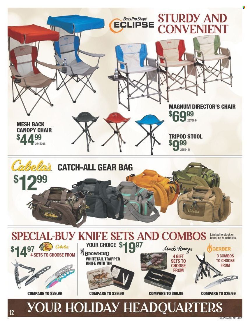 Cabela's Weekly Ad Flyer December 13 to December 20