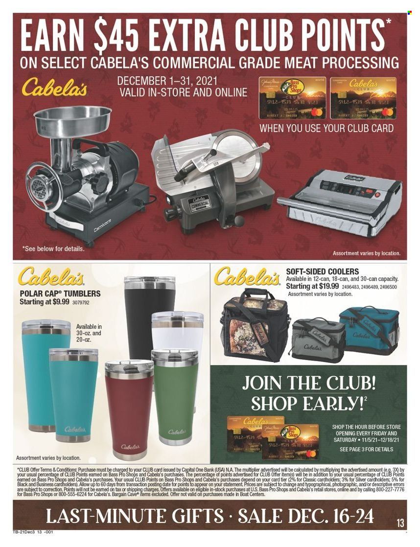 Cabela's Weekly Ad Flyer December 13 to December 20