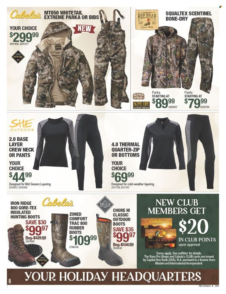 Cabela's Weekly Ad Flyer December 13 to December 20