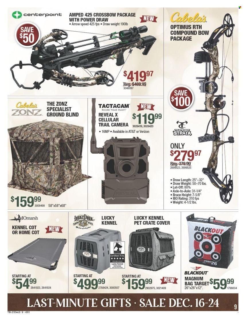 Cabela's Weekly Ad Flyer December 13 to December 20