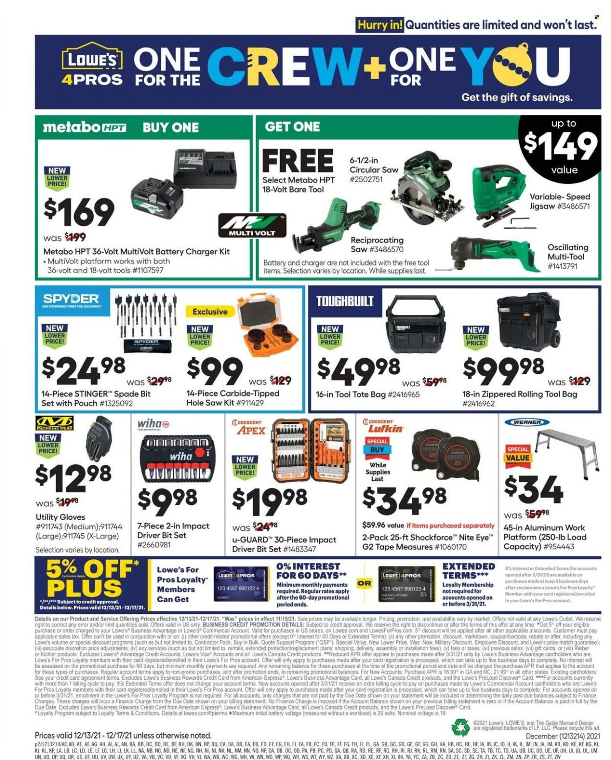 Lowe's Weekly Ad Flyer December 13 to December 20