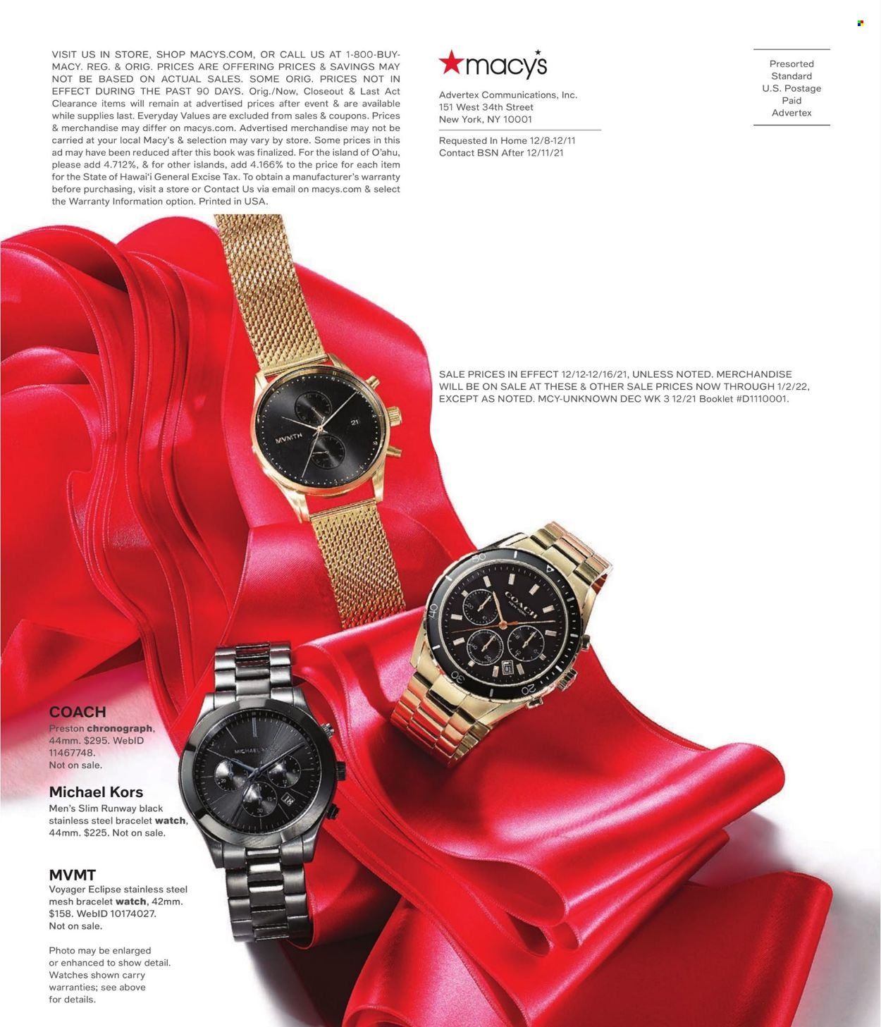 Macy's Weekly Ad Flyer December 13 to December 20