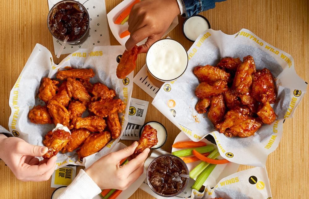 Blazin’ Rewards Members Save 50% Off Their Next $10+ Order for Up To $15 of Savings at Buffalo Wild Wings Blazin’ Rewards Members Save 50% Off Their Next $10+ Order for Up To $15 of Savings at Buffalo Wild Wings