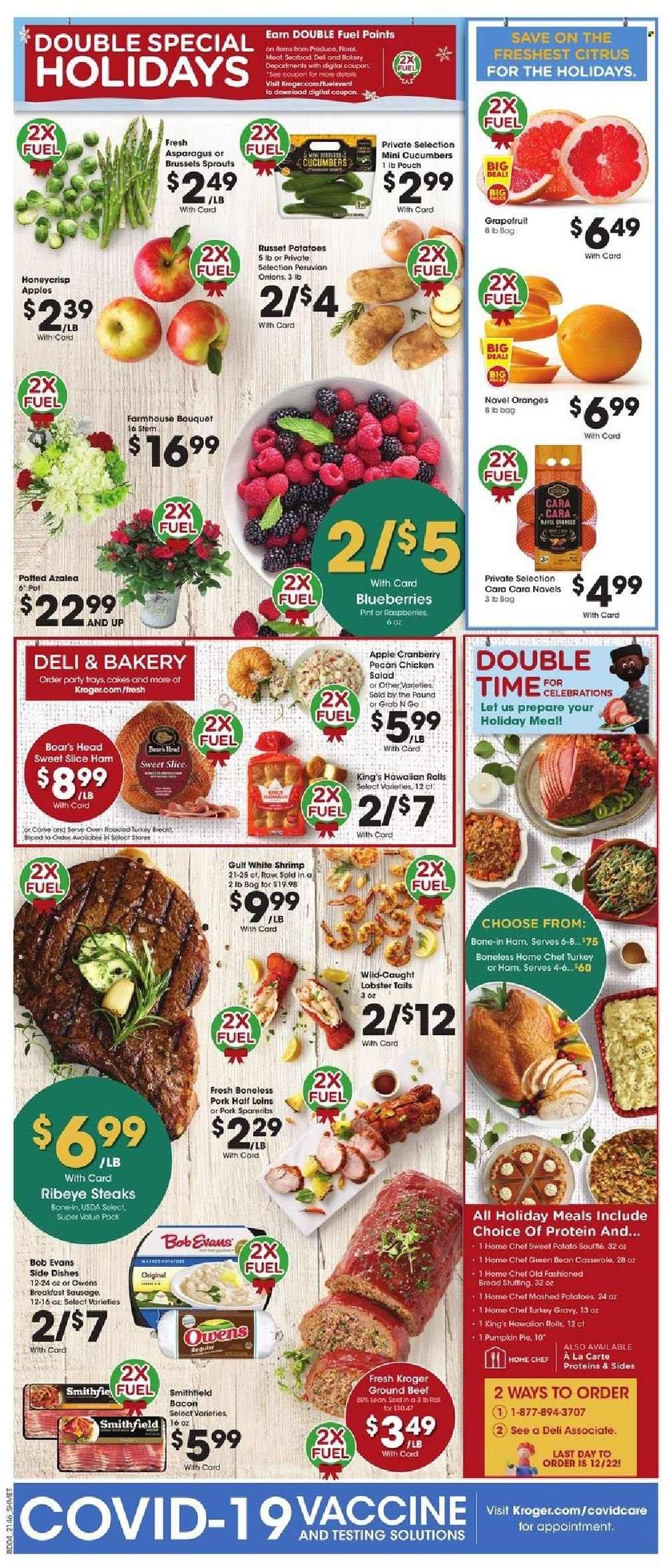 Kroger (GA, IL, LA, MI, OK, SC, TN, TX, VA) Weekly Ad Flyer December 17 to December 24