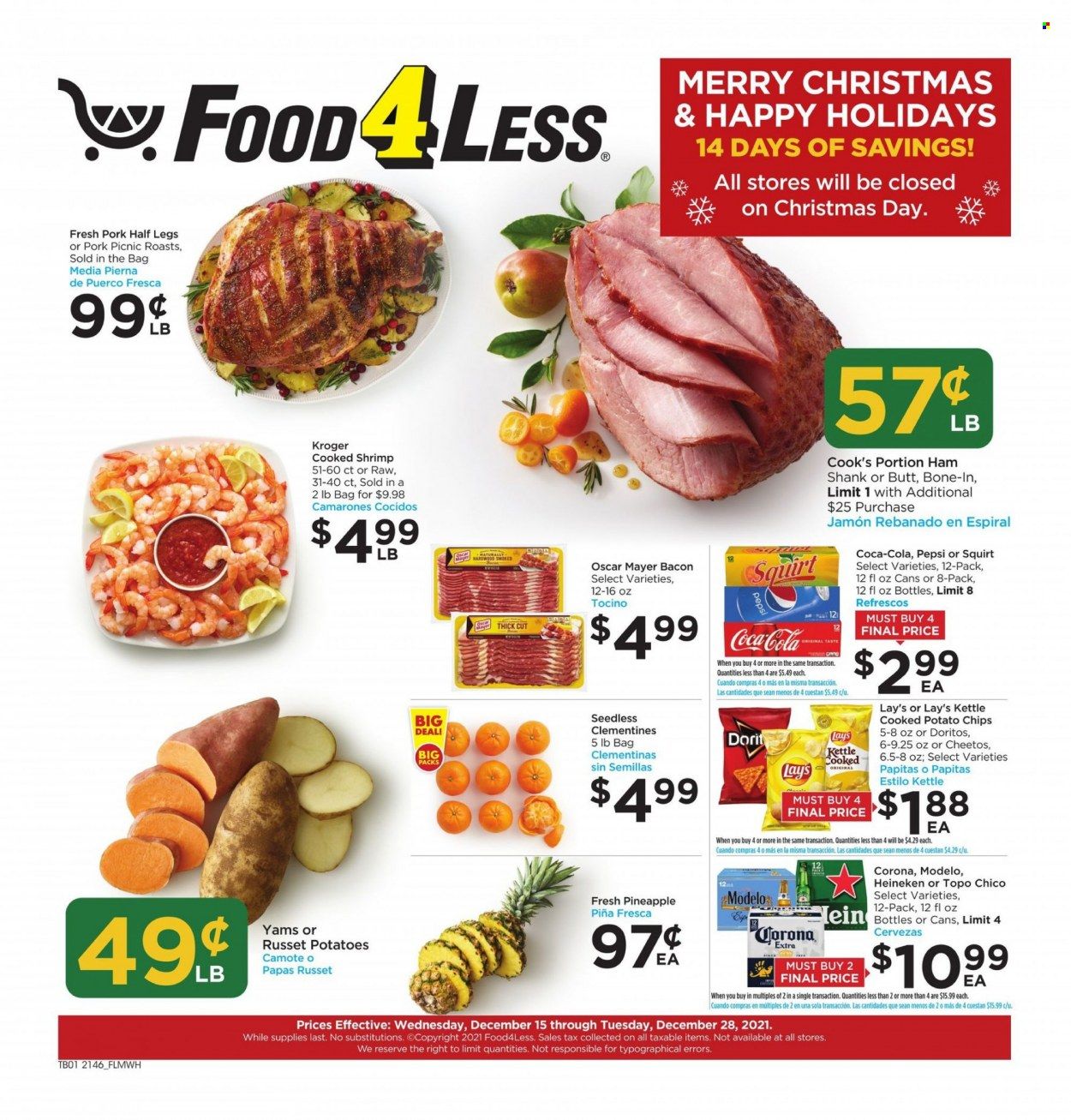 Food 4 Less (IL) Weekly Ad Flyer December 17 to December 24