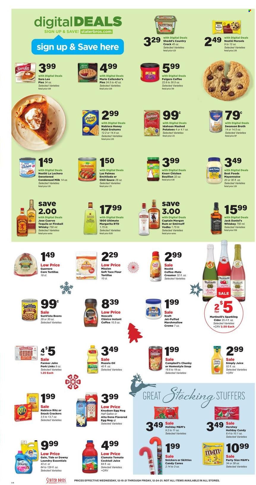 Stater Bros. (CA) Weekly Ad Flyer December 17 to December 24