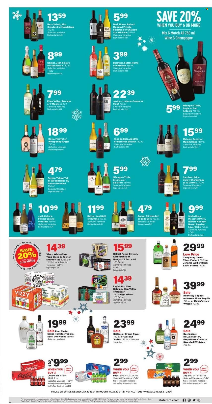 Stater Bros. (CA) Weekly Ad Flyer December 17 to December 24
