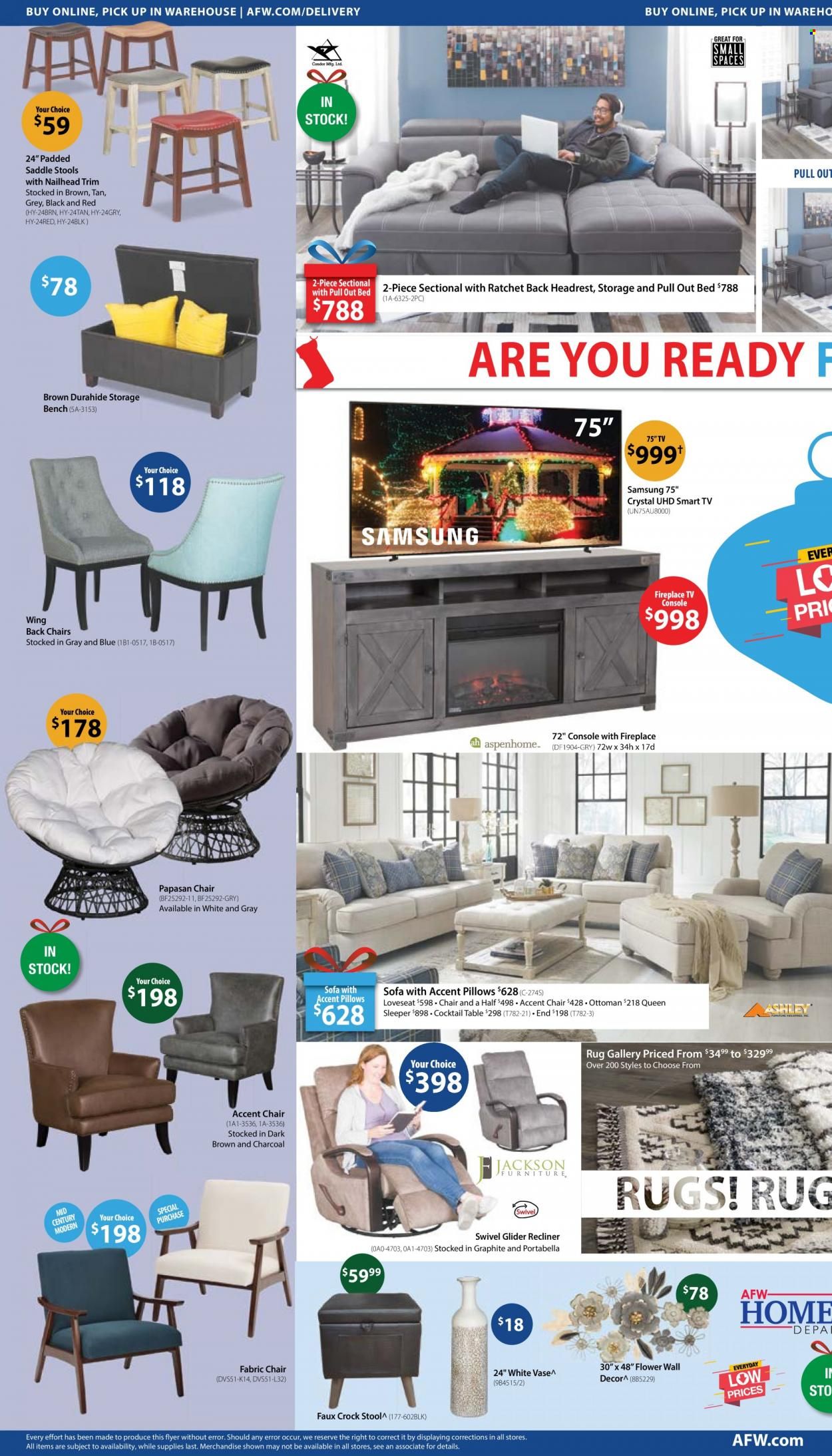 American Furniture Warehouse (AZ, CO, TX) Weekly Ad Flyer December 17 to December 24