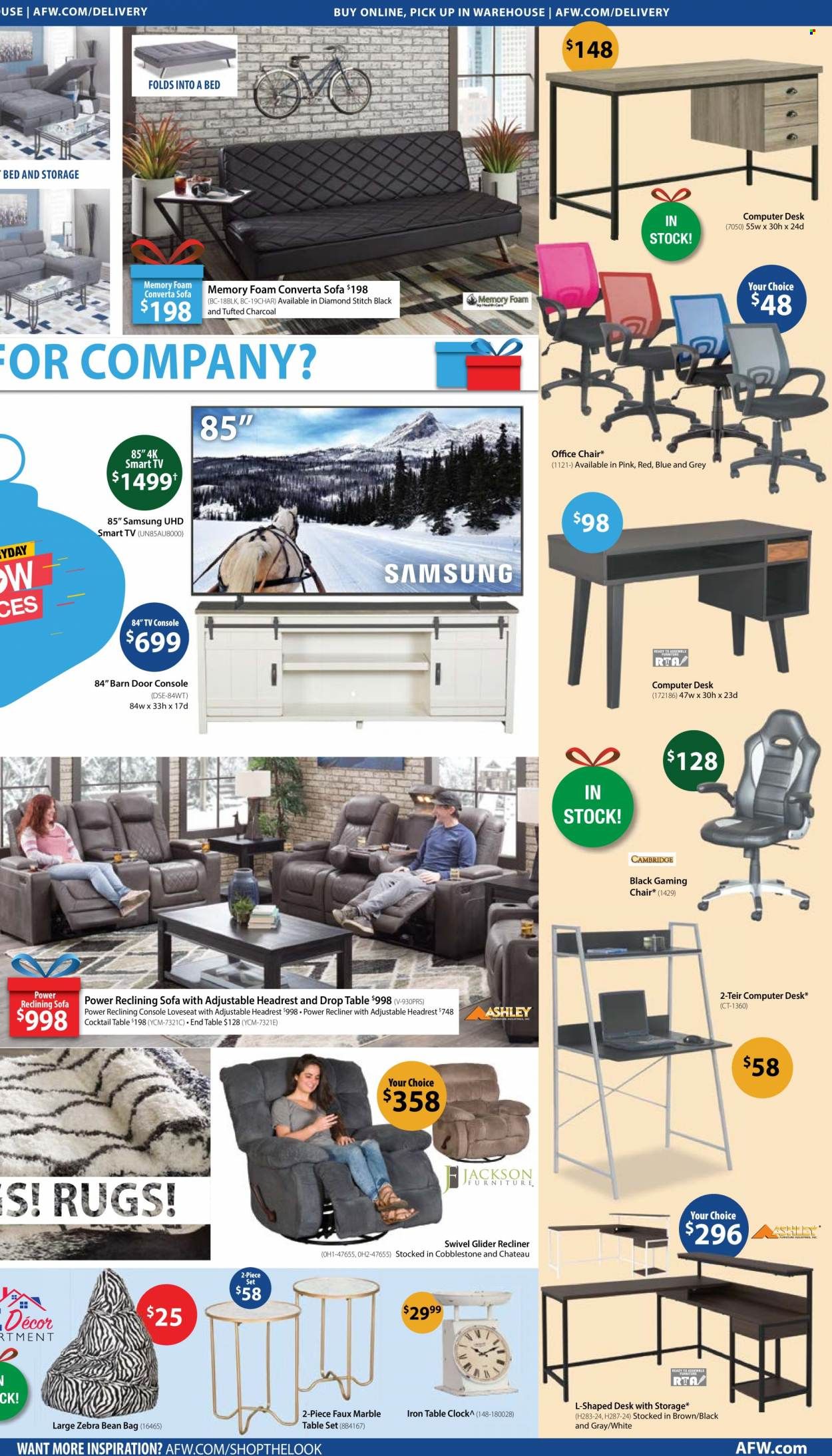 American Furniture Warehouse (AZ, CO, TX) Weekly Ad Flyer December 17 to December 24