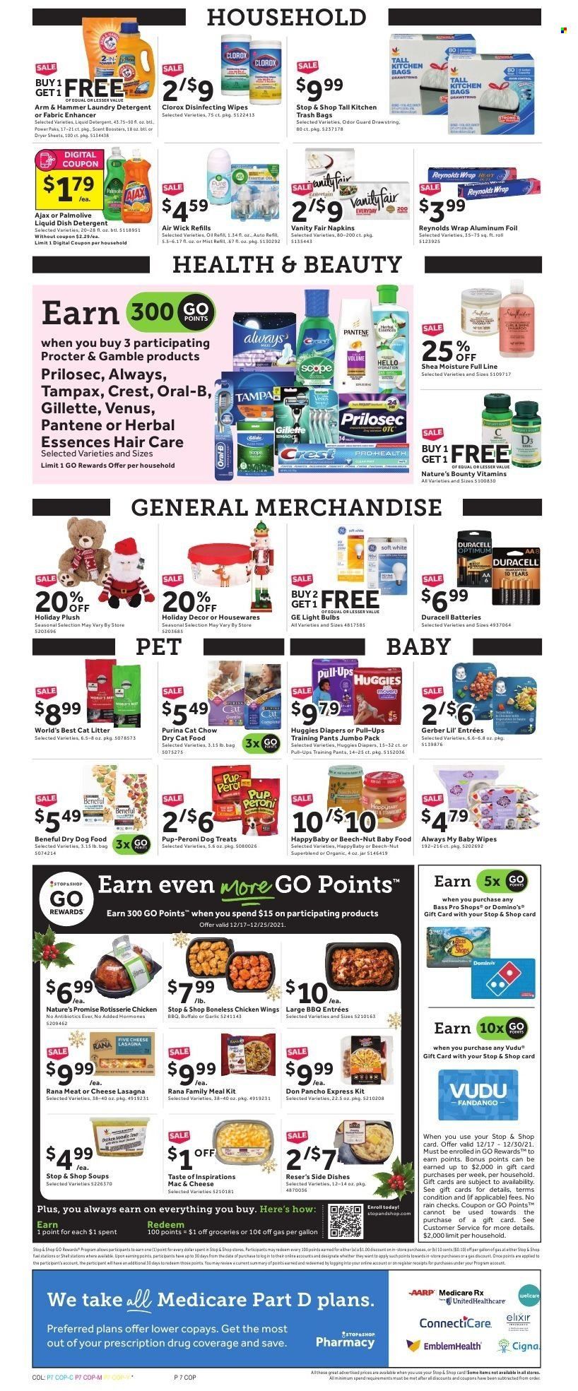 Stop & Shop (NJ) Weekly Ad Flyer December 17 to December 24
