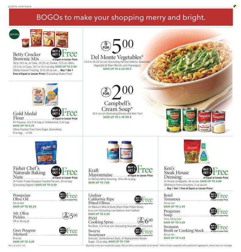 Publix (AL, FL, GA, NC, SC, TN) Weekly Ad Flyer December 17 to December 24